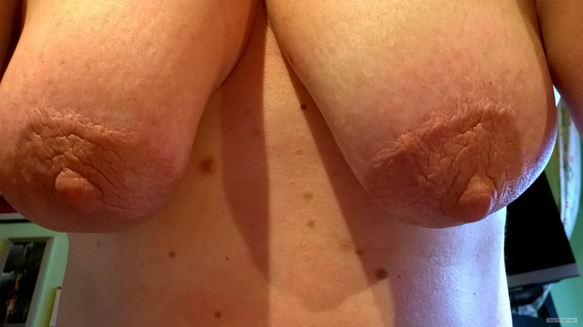 Tit Flash: My Medium Tits - Topless Susi from Germany